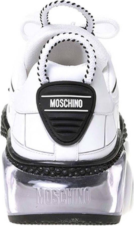 Moschino Heren Teddy Sneakers Wit