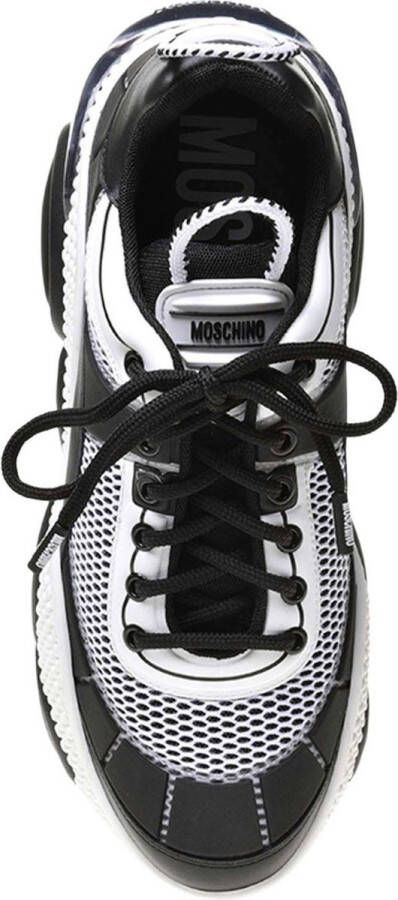 Moschino Heren Teddy Sneakers Zwart