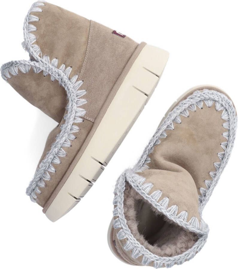 MOU Eskimo 18 Bounce Vachtlaarzen Warme Laarzen Dames Taupe