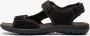 Mountain Peak leren heren sandalen zwart - Thumbnail 3