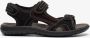 Mountain Peak leren heren sandalen zwart - Thumbnail 5