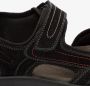 Mountain Peak leren heren sandalen zwart - Thumbnail 6