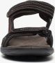 Mountain Peak leren heren sandalen zwart - Thumbnail 9