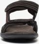 Mountain Peak leren heren sandalen zwart - Thumbnail 7