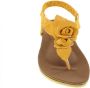Mrchlabel Mrch Label Rose Sandalen Dames Slippers Okergeel - Thumbnail 3