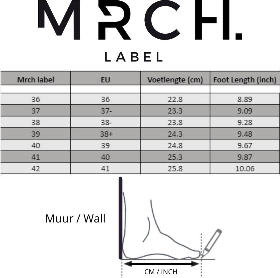 Mrchlabel MRCH. Label Charlie Dames Sandalen Zwart