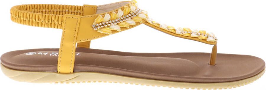 Mrchlabel Mrch Label Eke Dames Sandalen Slippers Groen Schelpjes - Foto 6