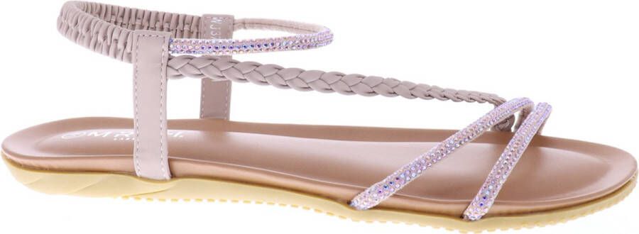 Mrchlabel Mrch Label Faye Dames Sandalen Slippers Paars - Foto 4