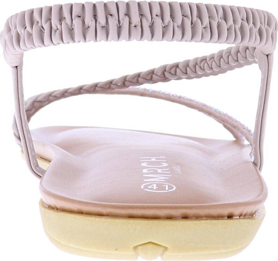 Mrchlabel Mrch Label Faye Dames Sandalen Slippers Paars - Foto 6