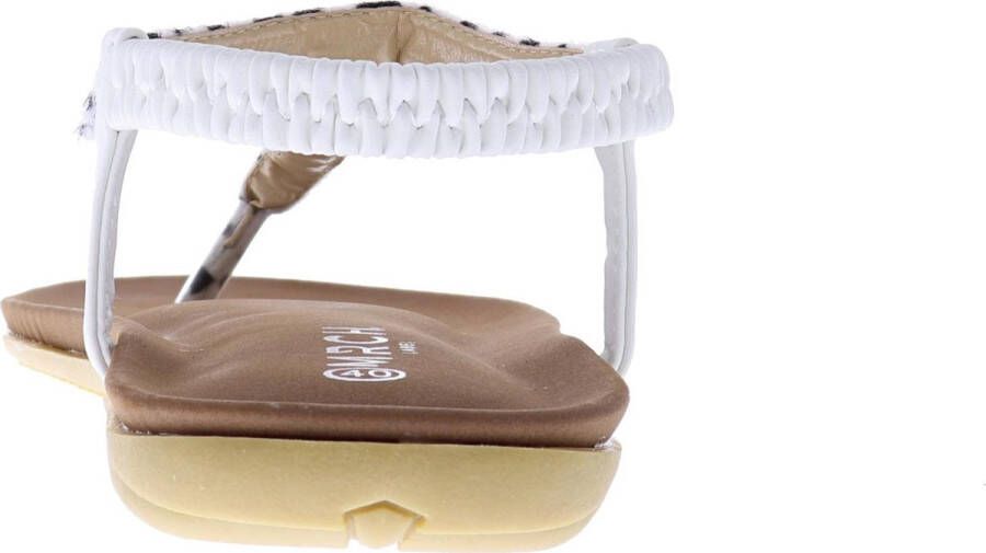 Mrchlabel MRCH. Label Khosi Dames Sandalen Wit