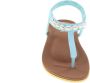 Mrchlabel Mrch Label Nikki Slippers Dames Mintgroen Schelpjes - Thumbnail 6