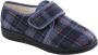 MSF Senioren Pantoffel Unisex – Laag Model – Geruit - Thumbnail 3