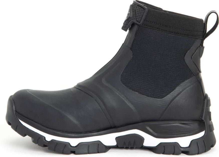 Muck Boot Apex Zip Zwart Wit Dames