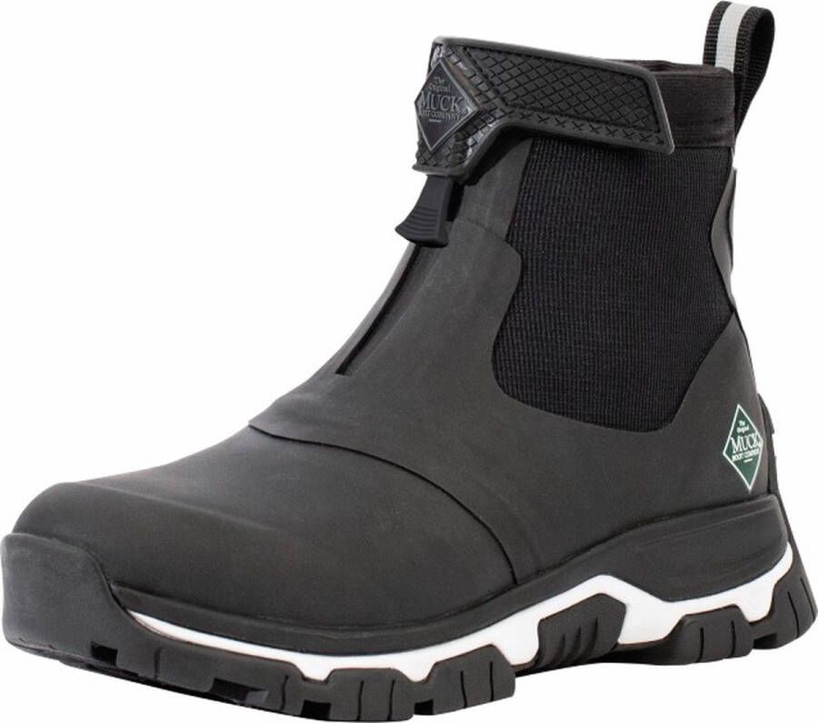 Muck Boot Apex Zip Zwart Wit Dames