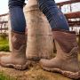 Muck Boots Muck Boot Arctic Sport II Mid Outdoorlaarzen Dames Taupe Chocolate - Thumbnail 13