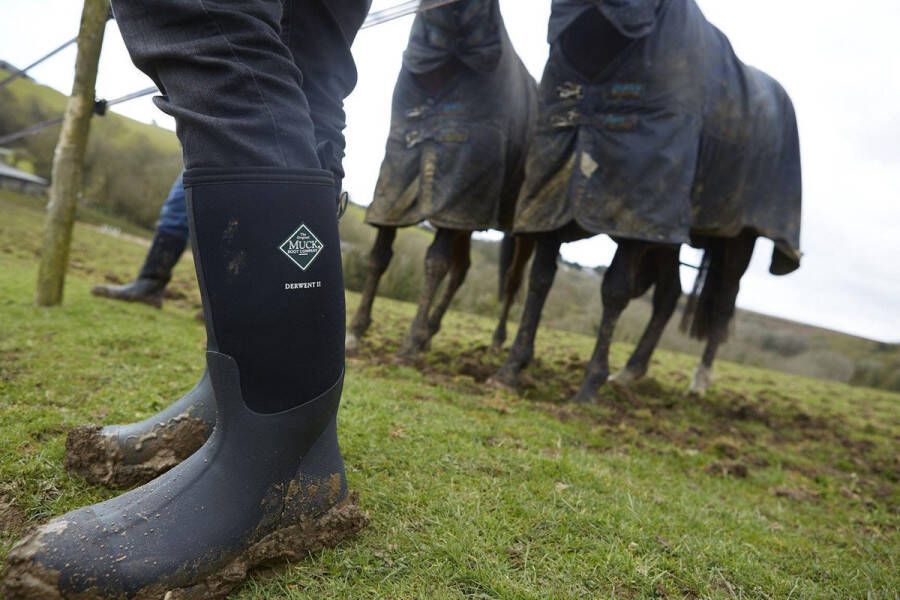 muck Boot Derwent 2 Black Vislaarzen