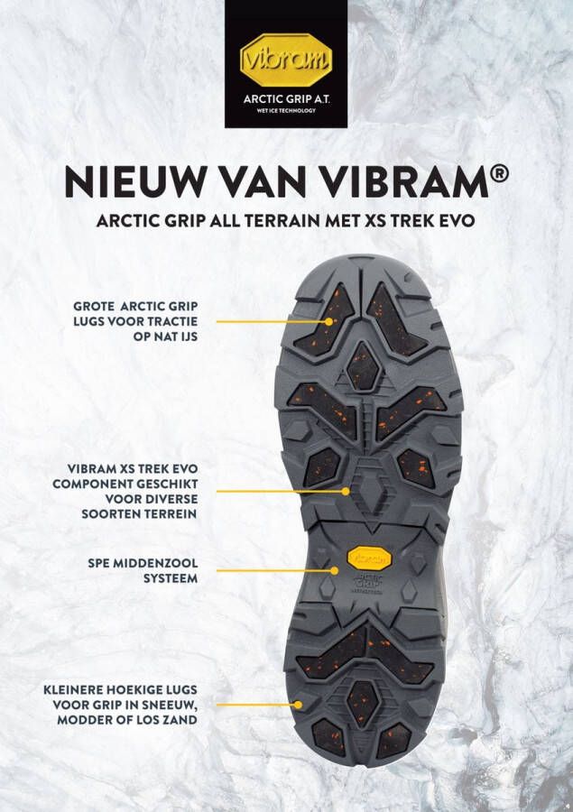 Muck Boot Muck Vibram AT Grip Boot Snowboots Heren Grijs