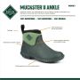 Muck Boot Muckster II Ankle Tuinlaars Groen Dames - Thumbnail 5