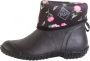 Muck Boot Muckster II Mid Tuinlaars Zwart Rose print Dames - Thumbnail 2