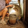 Muck Boots Beige lage waterdichte dames schoen Outscape van - Thumbnail 2
