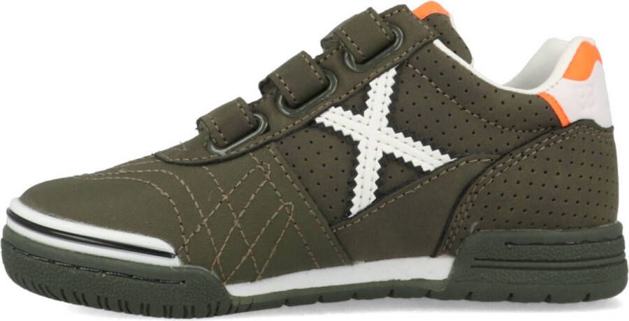 Munich Groene Sneakers G3 Klittenband