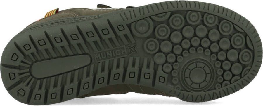 Munich Groene Sneakers G3 Klittenband