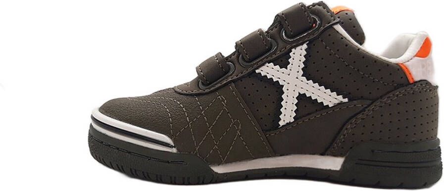 Munich Groene Sneakers G3 Klittenband