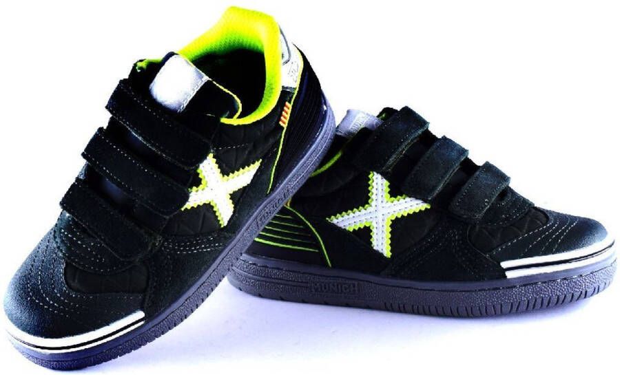 Munich sneaker 1514371 Groen met geel - Foto 3