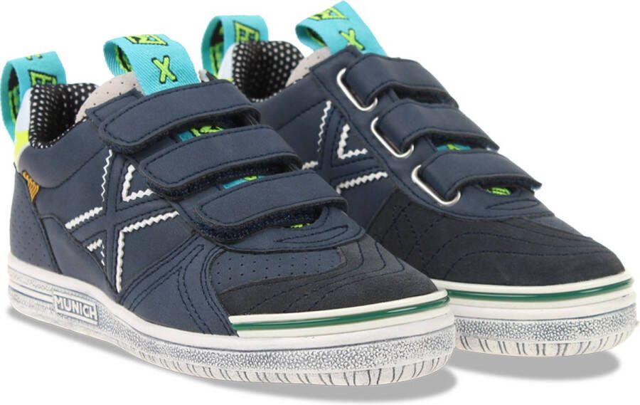 Munich G3 Velcro Lage sneakers Jongens Blauw - Foto 10