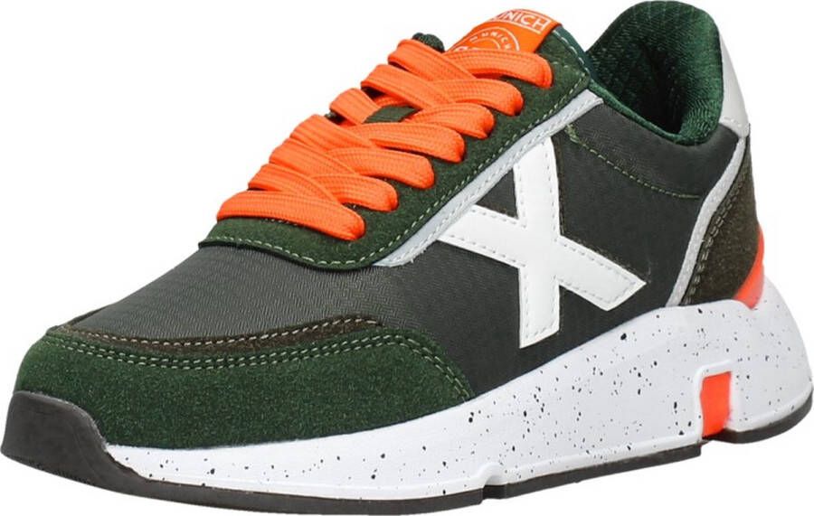 Munich Versus Lage sneakers Jongens Groen