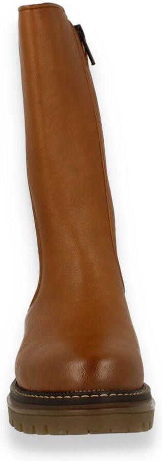 Mustang Chelsea Boot Dames Bruin Cognac - Foto 4