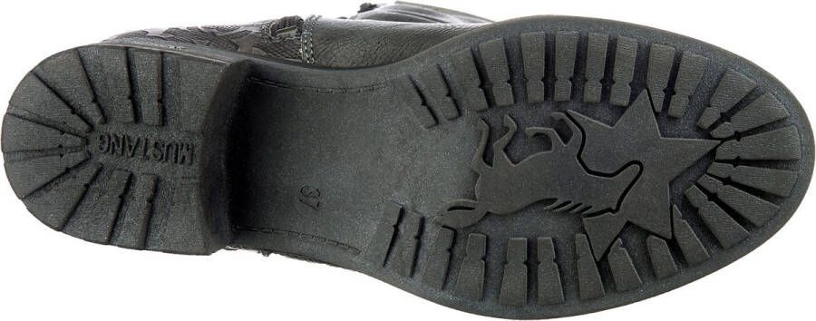 Mustang Shoes Winterlaarzen met stempeldruk bij de hiel slouchy schacht - Foto 5