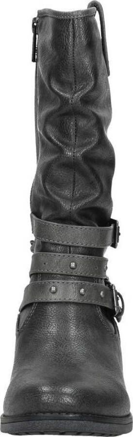Mustang Shoes Winterlaarzen met stempeldruk bij de hiel slouchy schacht - Foto 7