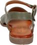 Mustang Comfortabel Sandalen Plat Groen - Thumbnail 10