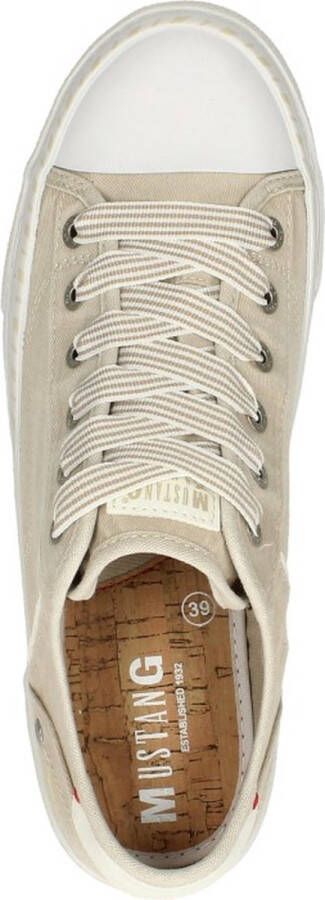 Mustang dames sneaker Beige