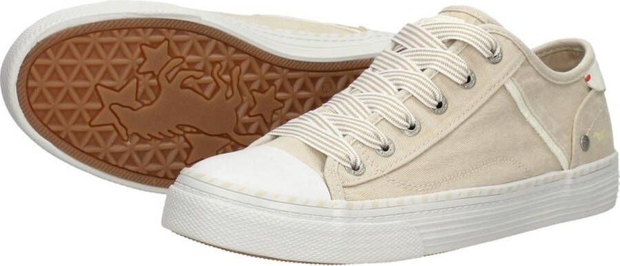 Mustang dames sneaker Beige