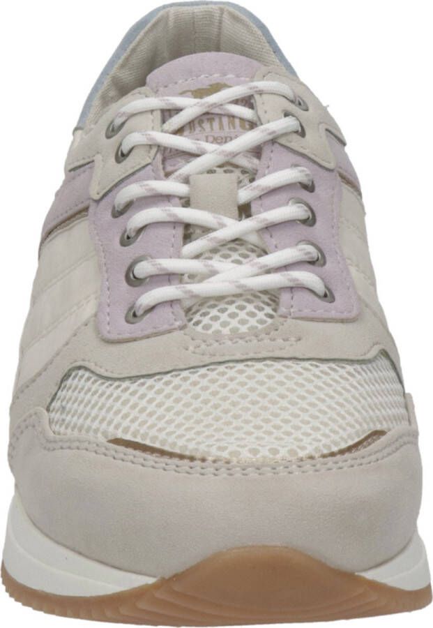 Mustang dames sneaker Beige multi