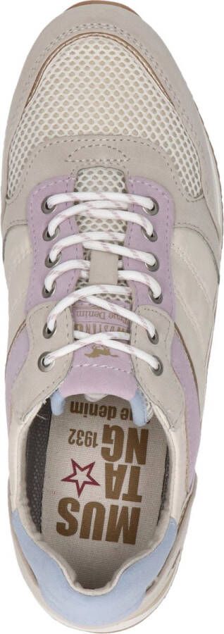 Mustang dames sneaker Beige multi