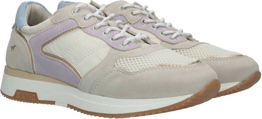 Mustang dames sneaker Beige multi