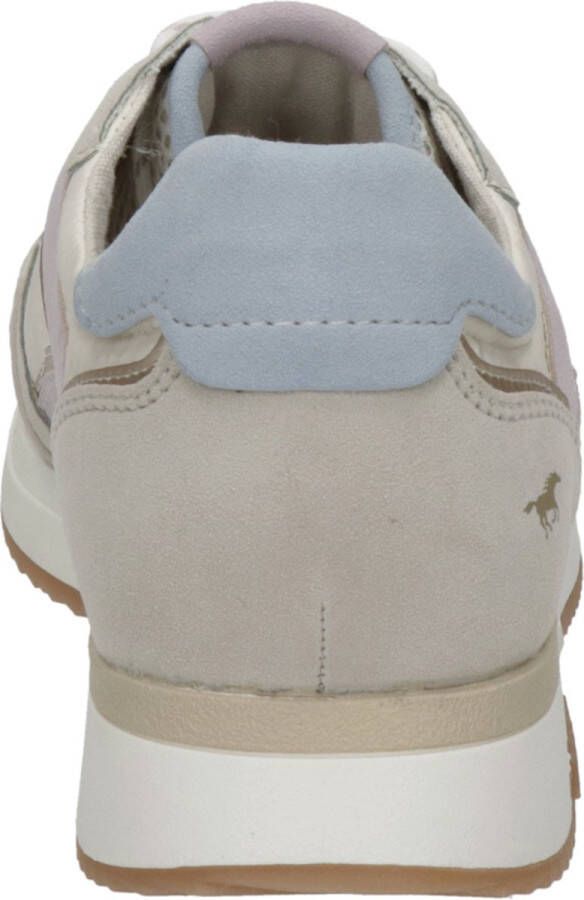 Mustang dames sneaker Beige multi