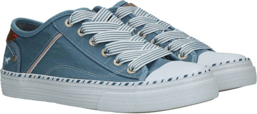 Mustang dames sneaker Blauw