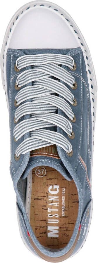 Mustang dames sneaker Blauw