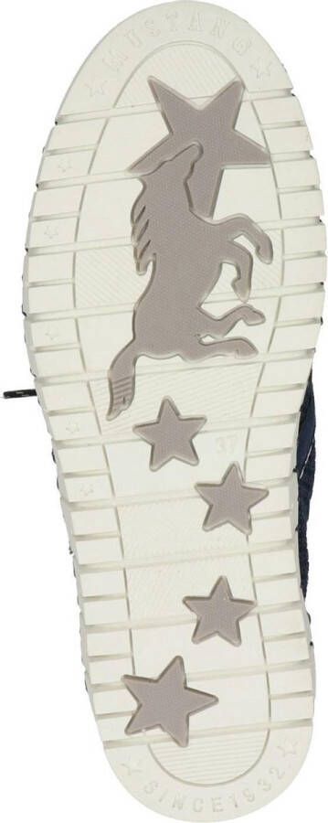 Mustang dames sneaker Blauw