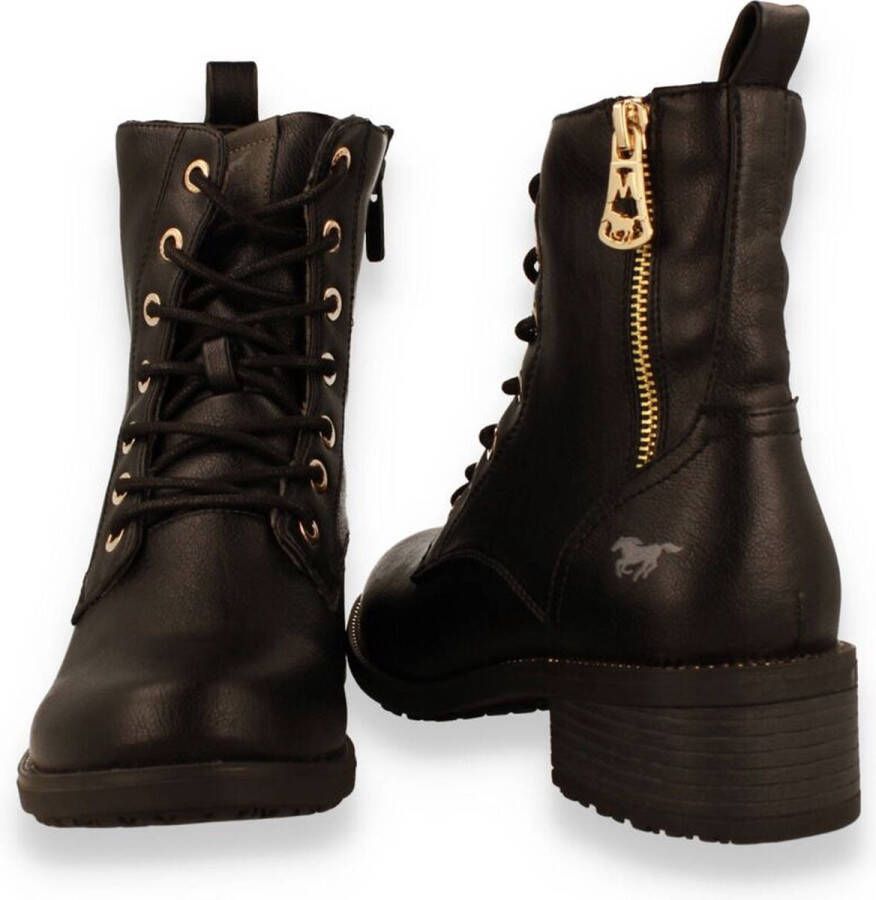 Mustang dames veterboot Zwart