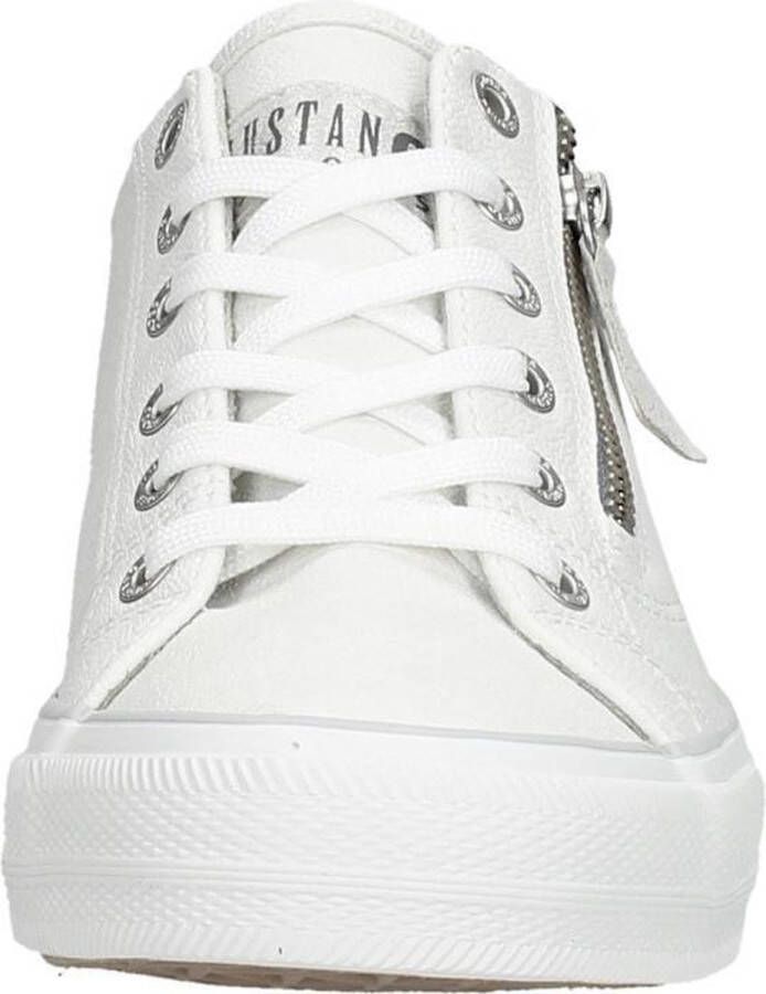 Mustang Dames veterschoenen Laag wit