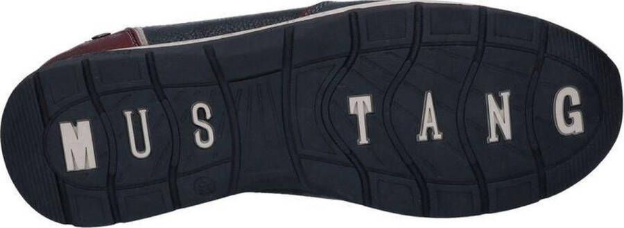Mustang Donkerblauwe Rits Veterschoenen Heren