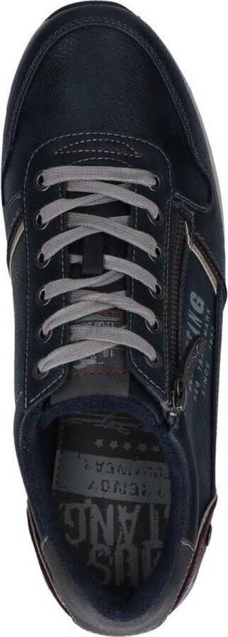 Mustang Donkerblauwe Rits Veterschoenen Heren