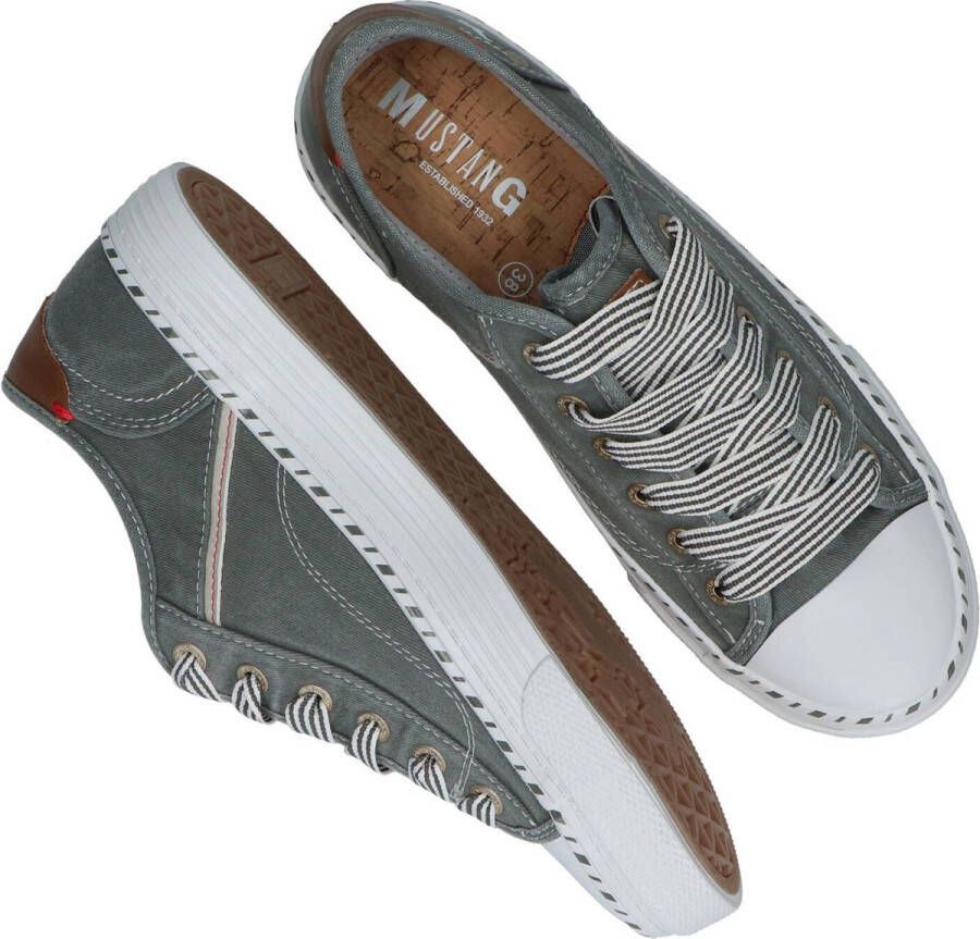 Mustang Duice Sneaker- Groen