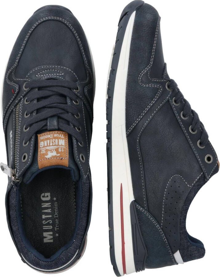 Mustang heren sneaker Blauw