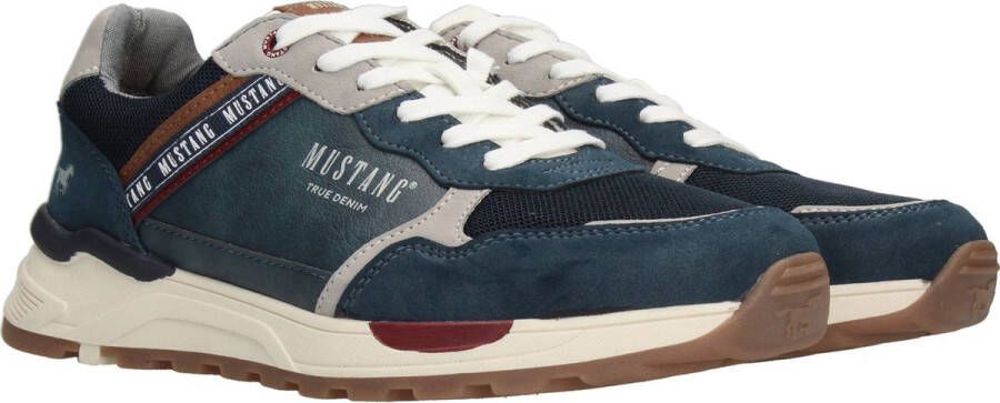 Mustang heren sneaker Donkerblauw